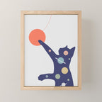 Cat Landscape 50 Mini Art Print Gallery Image 1