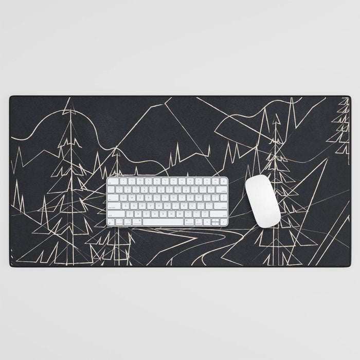 Minimalist Landscape 3 Desk Mat Gallery Image 1
