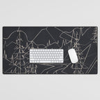 Minimalist Landscape 3 Desk Mat Gallery Image 1