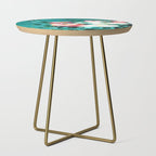 Floral & Confetti #digitalart #floral Side Table Gallery Image 1