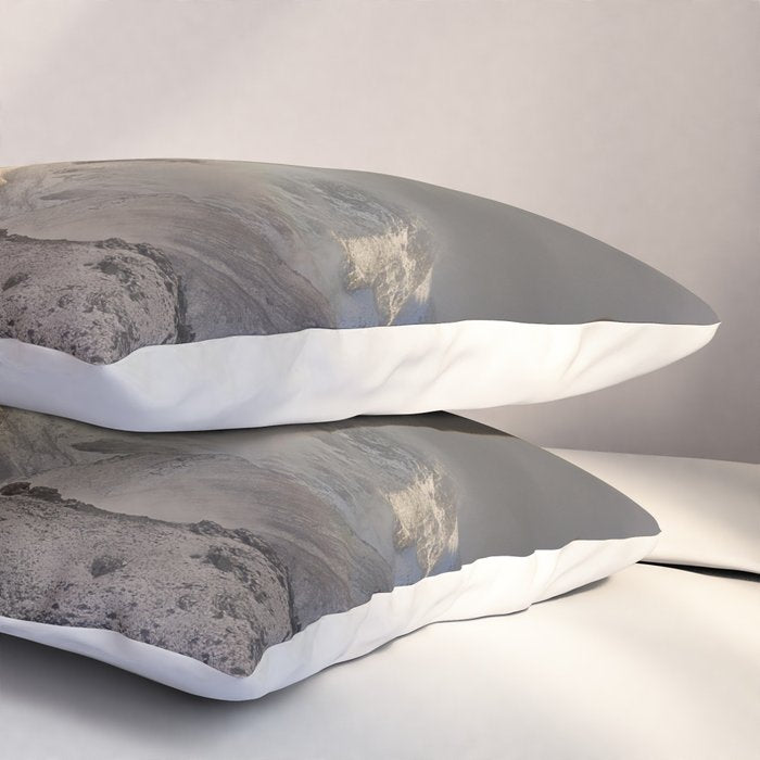 The Mountains are calling, and I must go.  John Muir. Vintage. Pillow Sham Gallery Image 3
