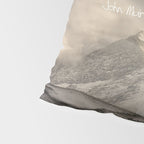 The Mountains are calling, and I must go.  John Muir. Vintage. Pillow Sham Gallery Image 4