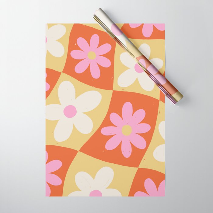 Floral thirteen Wrapping Paper Gallery Image 1