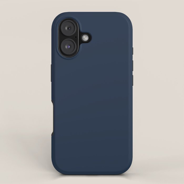 Twilight Blue Solid Color iPhone Case Gallery Image 1