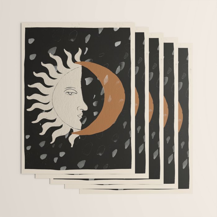 Sun and Moon Wrapping Paper Gallery Image 3