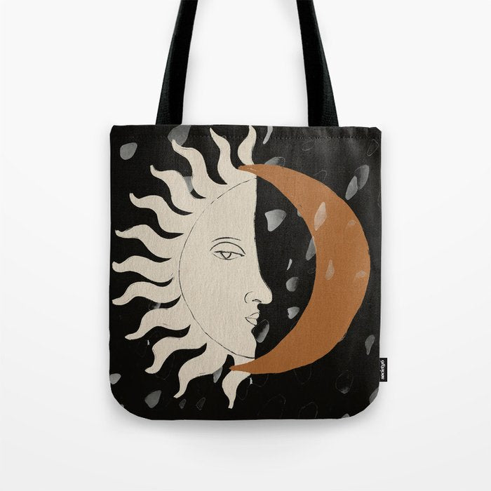 Sun and Moon Tote Bag Gallery Image 1