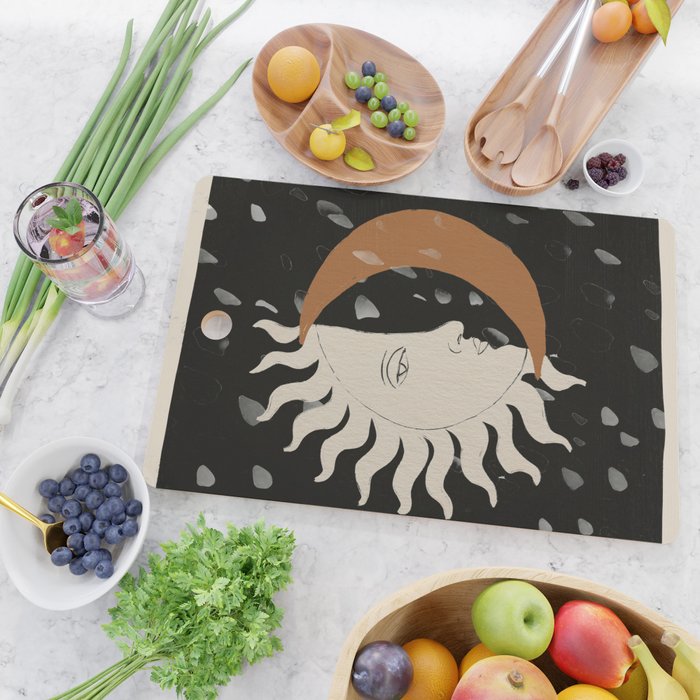 Sun and Moon Cutting Board Gallery Image 2