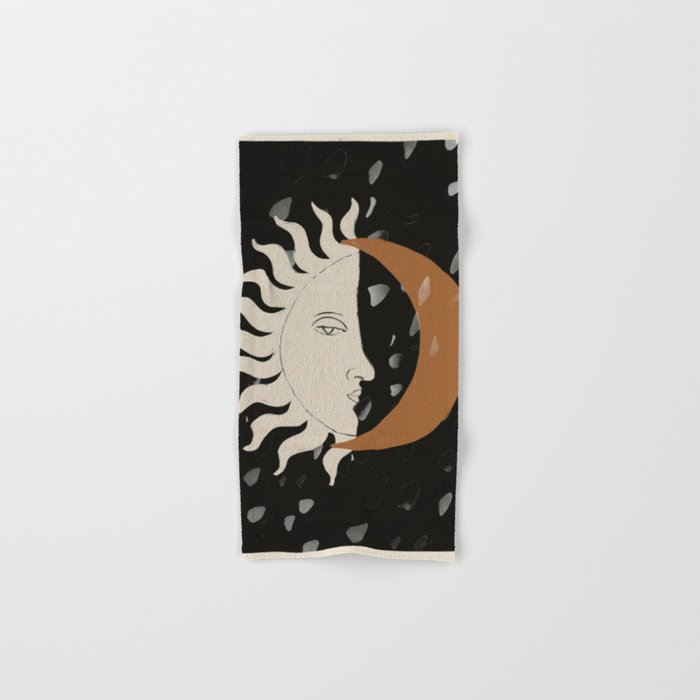 Sun and Moon Bath Towel Gallery Image 1