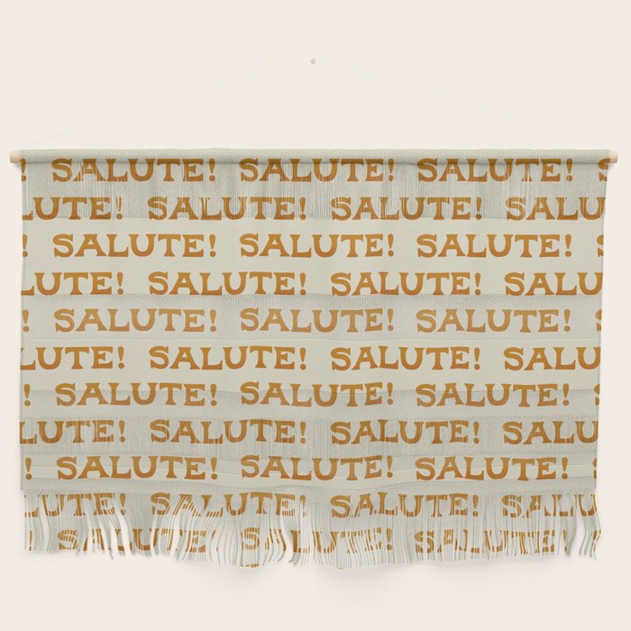 Salute Pattern - Amalfi Coast Cocktails Wall Hanging Gallery Image 1