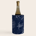 Cosmic Ocean with astronaut Wine Chiller Gallery Image 3