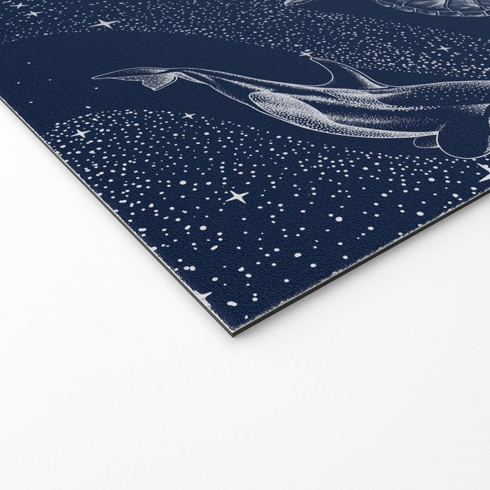 Cosmic Ocean with astronaut Welcome Mat Gallery Image 2