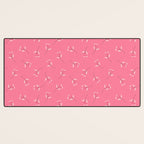 Pressed Posies - Retro Pink Desk Mat Gallery Image 3