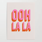 Ooh La La (Pink) Poster Gallery Image 4