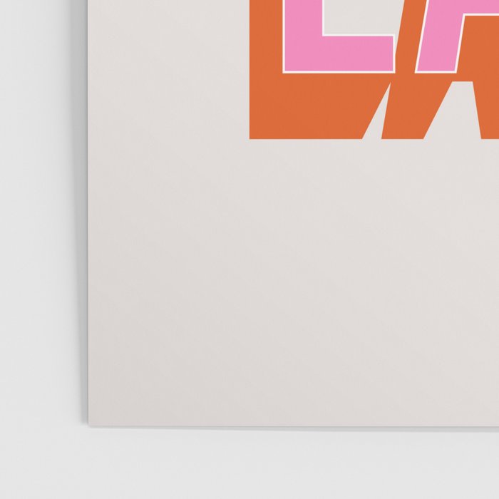 Ooh La La (Pink) Poster Gallery Image 3