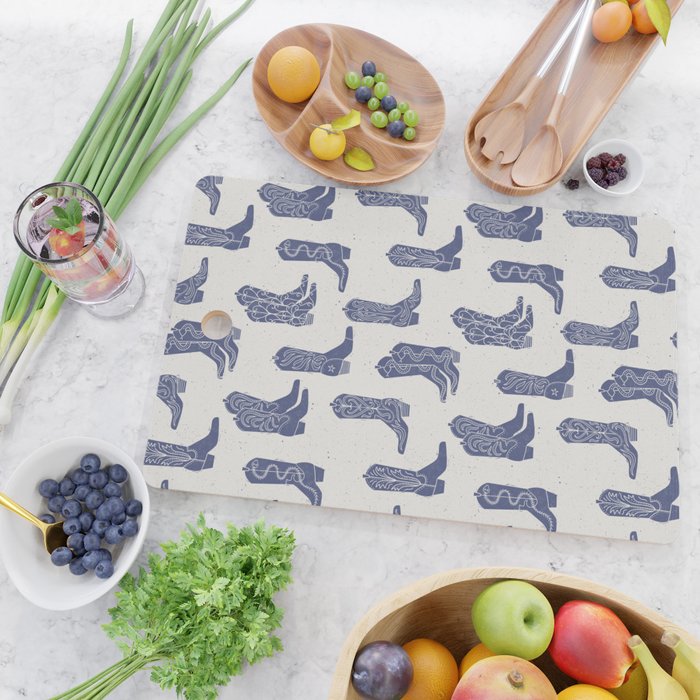 Cowboy Boots Cutting Board Gallery Image 2
