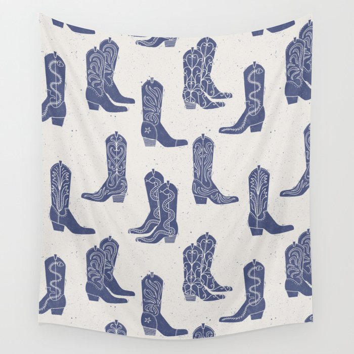 Cowboy Boots Wall Tapestry Gallery Image 1