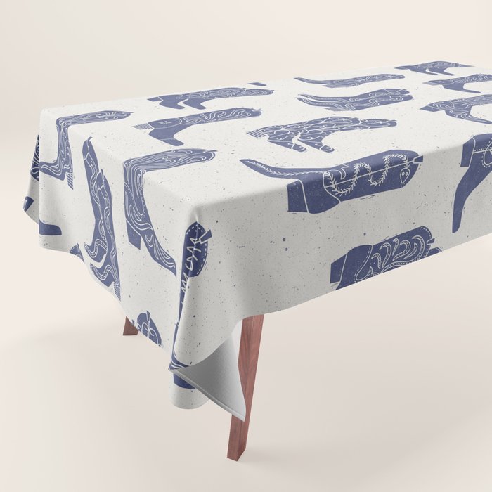Cowboy Boots Tablecloth Gallery Image 1
