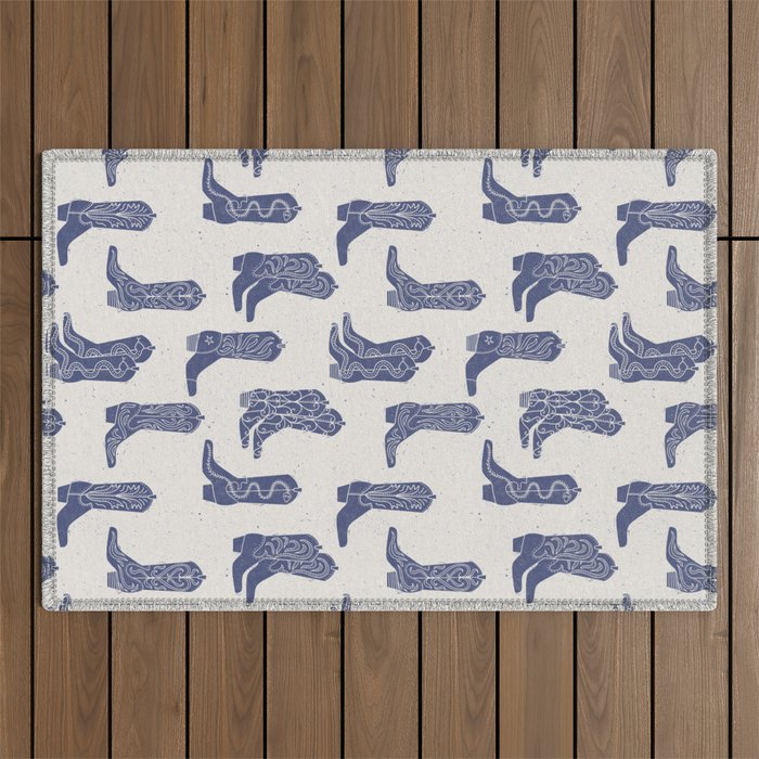 Cowboy Boots Outdoor Rug Gallery Image 1
