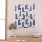 Cowboy Boots Wall Tapestry Gallery Image 2