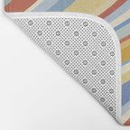 Wavy Stripes VIII - 70s Summer Bath Mat Gallery Image 2