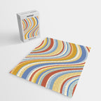 Wavy Stripes VIII - 70s Summer Jigsaw Puzzle Gallery Image 2