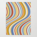 Wavy Stripes VIII - 70s Summer Poster Gallery Image 4