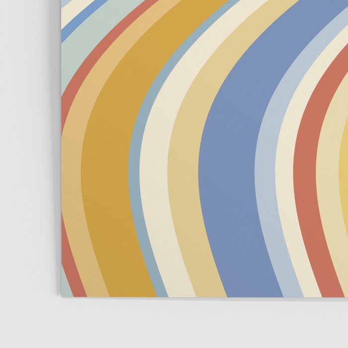 Wavy Stripes VIII - 70s Summer Poster Gallery Image 3
