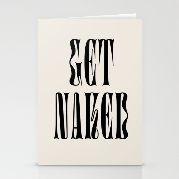 Get Naked Stationery Card Gallery Image 1