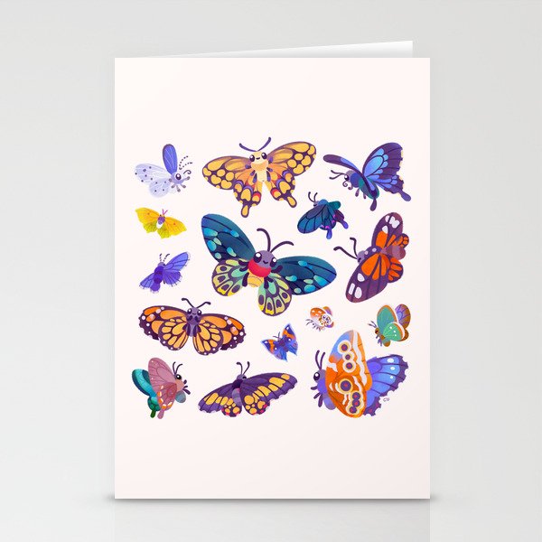 Butterflies Day - bright Stationery Card Gallery Image 2