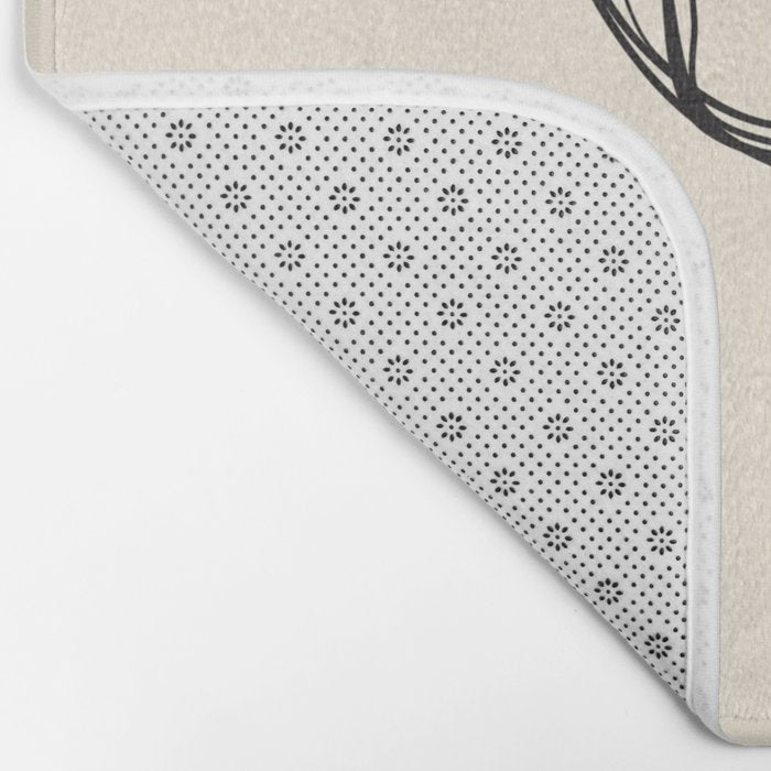 Minimalist Margarita Cocktail Drink Bath Mat Gallery Image 2