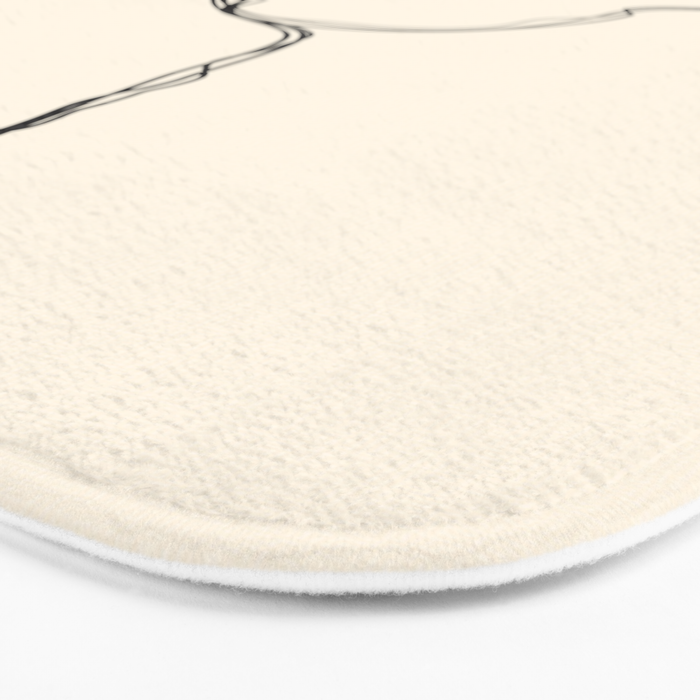 Minimalist Margarita Cocktail Drink Bath Mat Gallery Image 3