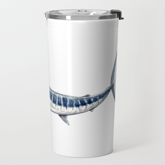 Blue Marlin (Makaira nigricans) Travel Mug Gallery Image 2