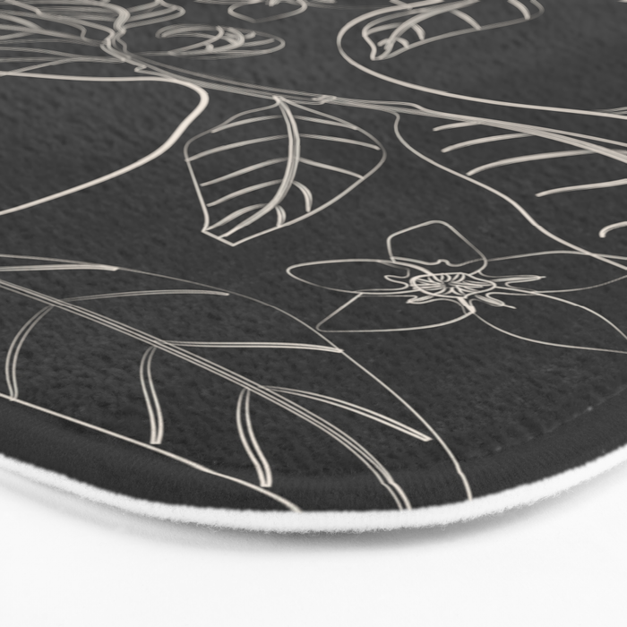 Lemons - Line Art 1 Bath Mat Gallery Image 3