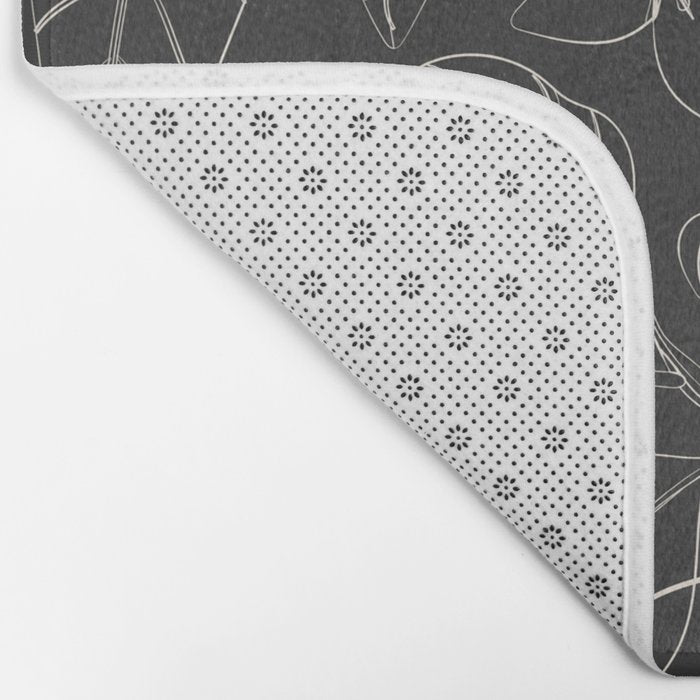 Lemons - Line Art 1 Bath Mat Gallery Image 2