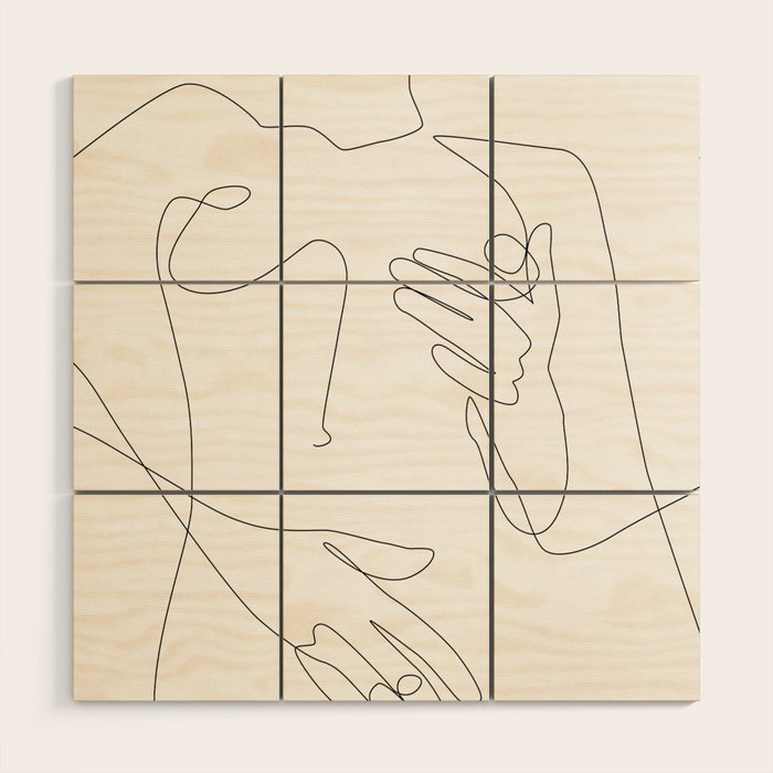 Sensual Erotic Wood Wall Art Gallery Image 1