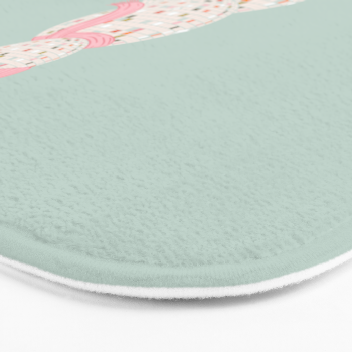 Disco Ball Snowman Bath Mat Gallery Image 3