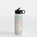 Disco Ball Snowman Water Bottle Gallery Image 1