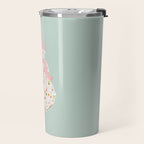 Disco Ball Snowman Travel Mug Gallery Image 2