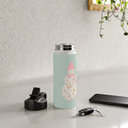 Disco Ball Snowman Water Bottle Gallery Image 4