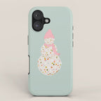 Disco Ball Snowman iPhone Case Gallery Image 1
