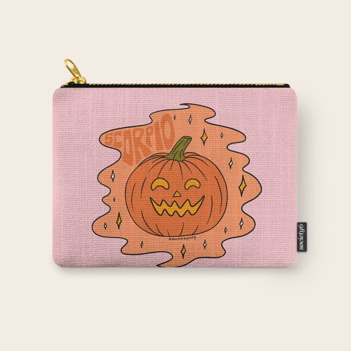 Scorpio Jack O Lantern Carry All Pouch Gallery Image 1