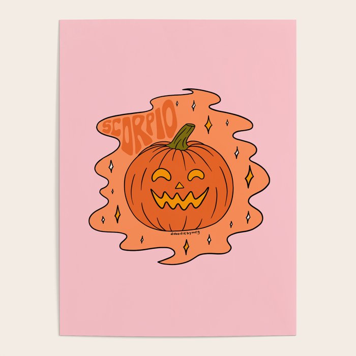 Scorpio Jack O Lantern Poster Gallery Image 4