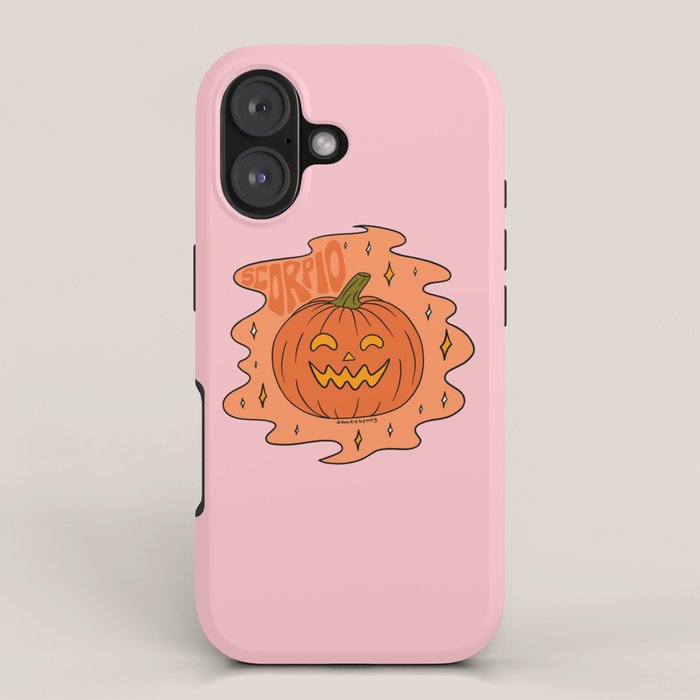 Scorpio Jack O Lantern iPhone Case Gallery Image 1