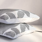 Balancing / Gray on White Pillow Sham Gallery Image 3