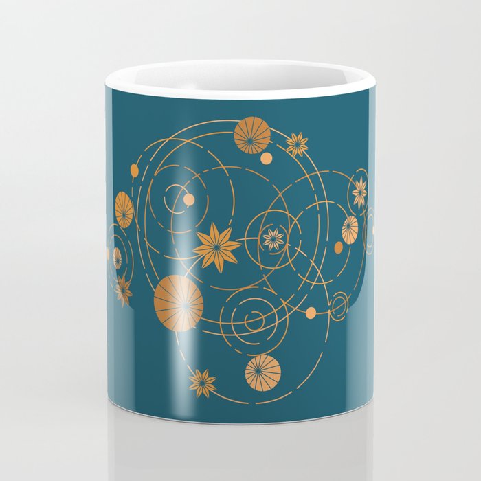 Lotus pool geometry Coffee Mug Gallery Image 4