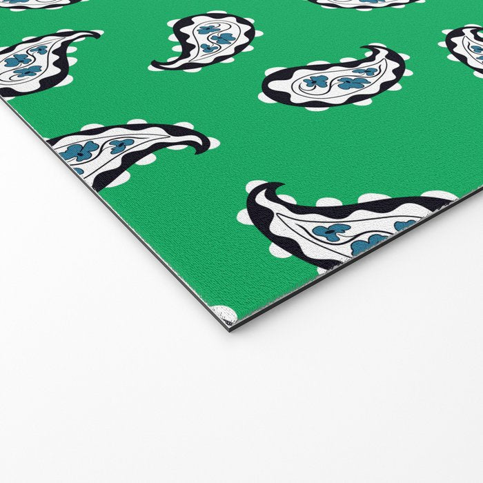 Leafy Whirls 1 Welcome Mat Gallery Image 2
