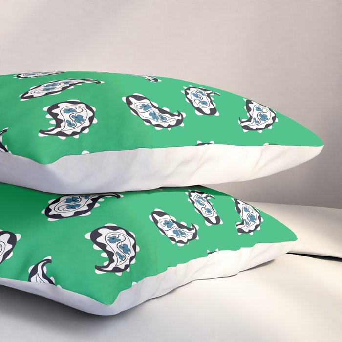 Leafy Whirls 1 Pillow Sham Gallery Image 3