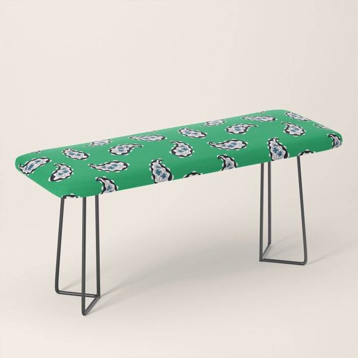 Leafy Whirls 1 Bench Gallery Image 1