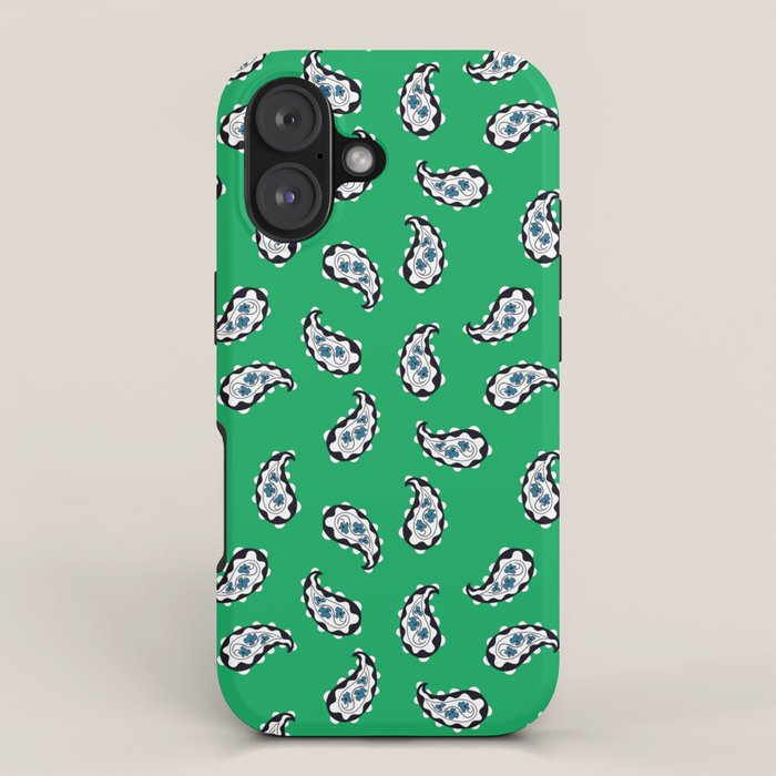 Leafy Whirls 1 iPhone Case Gallery Image 1