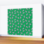 Leafy Whirls 1 Wall Mural Gallery Image 2